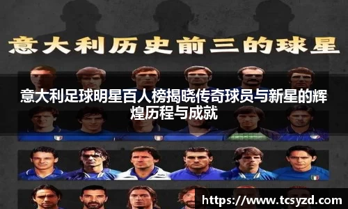 意大利足球明星百人榜揭晓传奇球员与新星的辉煌历程与成就