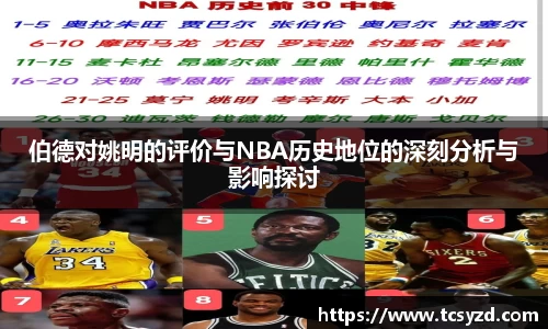 伯德对姚明的评价与NBA历史地位的深刻分析与影响探讨